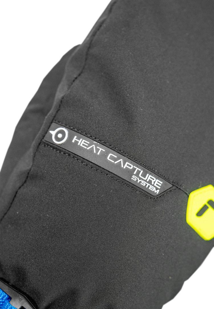 Reusch Reusch Karl R-TEX&reg; XT Junior&nbsp;Mitten Handschuh Kinder - 7002 blck/bril blu/safety yell - 0 | SportScheck