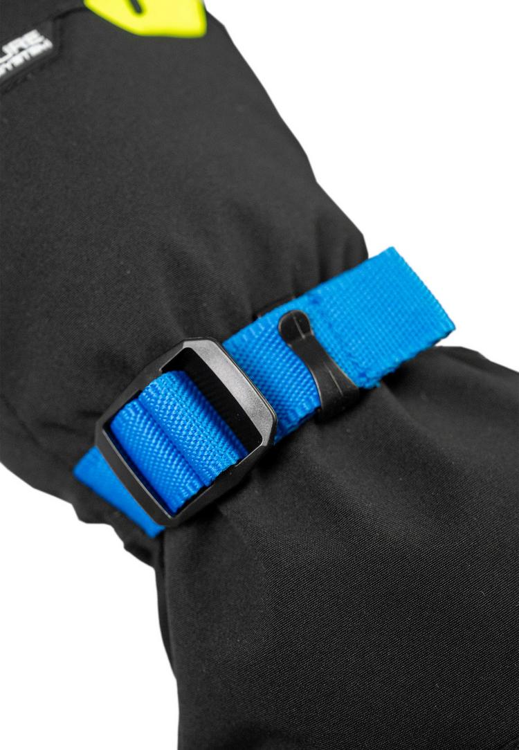 Reusch Reusch Karl R-TEX&reg; XT Junior&nbsp;Mitten Handschuh Kinder - 7002 blck/bril blu/safety yell - 4 | SportScheck