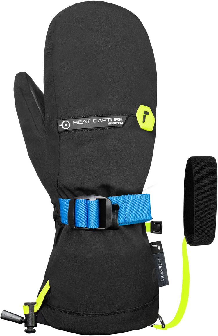 Reusch Reusch Karl R-TEX&reg; XT Junior&nbsp;Mitten Handschuh Kinder - 7002 blck/bril blu/safety yell - 5 | SportScheck