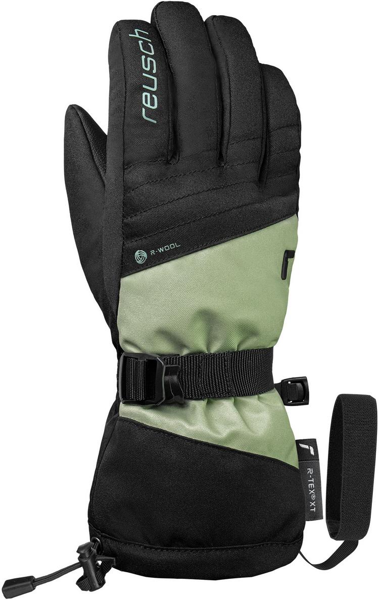 Reusch Reusch Reusch Andrea R-TEX&reg; XT Junior Handschuh Kinder - 7499 blck/aqua foam - 0 | SportScheck