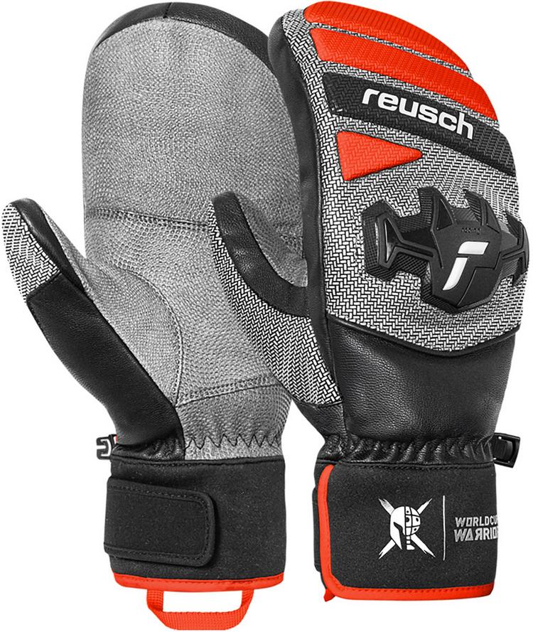 Reusch Reusch Worldcup Warrior Team Mitten Handschuh - 7588 blck/silver/fluo red - 0 | SportScheck