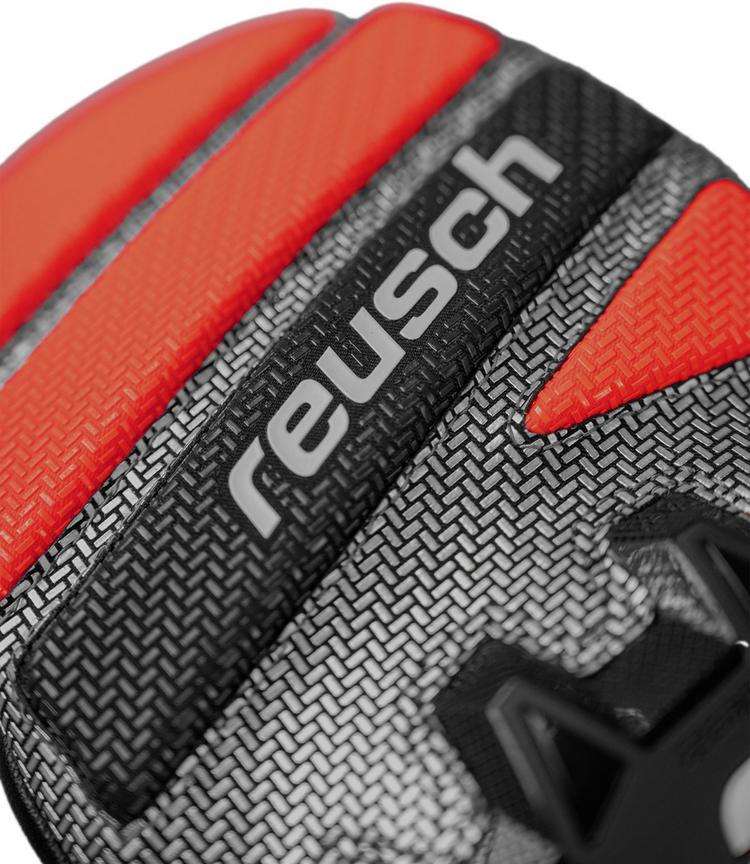 Reusch Reusch Worldcup Warrior Team Mitten Handschuh - 7588 blck/silver/fluo red - 2 | SportScheck