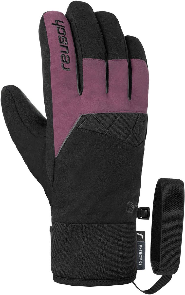 Reusch Reusch Malone R-TEX&reg; XT Handschuh - 7106 black / prune purple - 0 | SportScheck