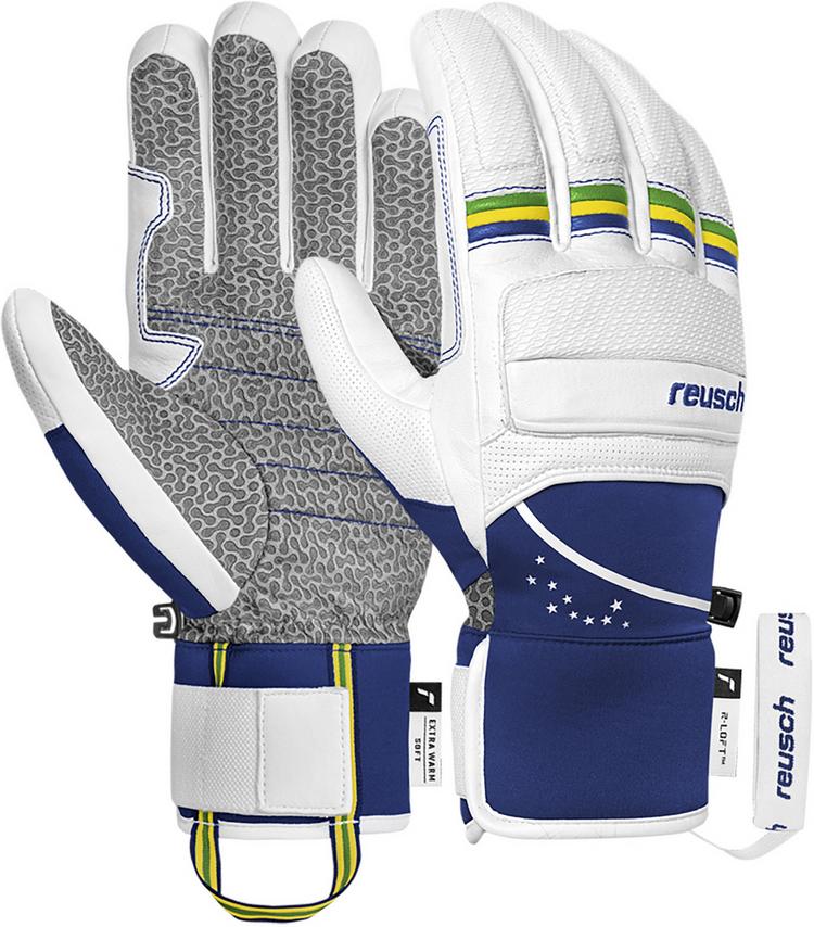 Reusch Reusch Lucas Braathen Handschuh - 1017 white / surf the web - 0 | SportScheck