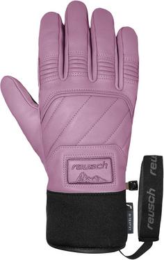 Rückansicht von Reusch Legacy R-TEX® XT Skihandschuhe 7328 black/orchid haze