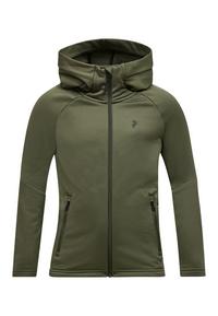 Peak Performance Fleecejacke - olive
