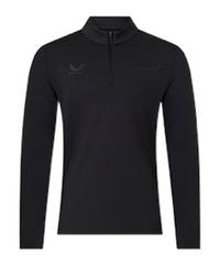 Castore 1/4 Zip Sweatshirt Funktionssweatshirt - schwarz