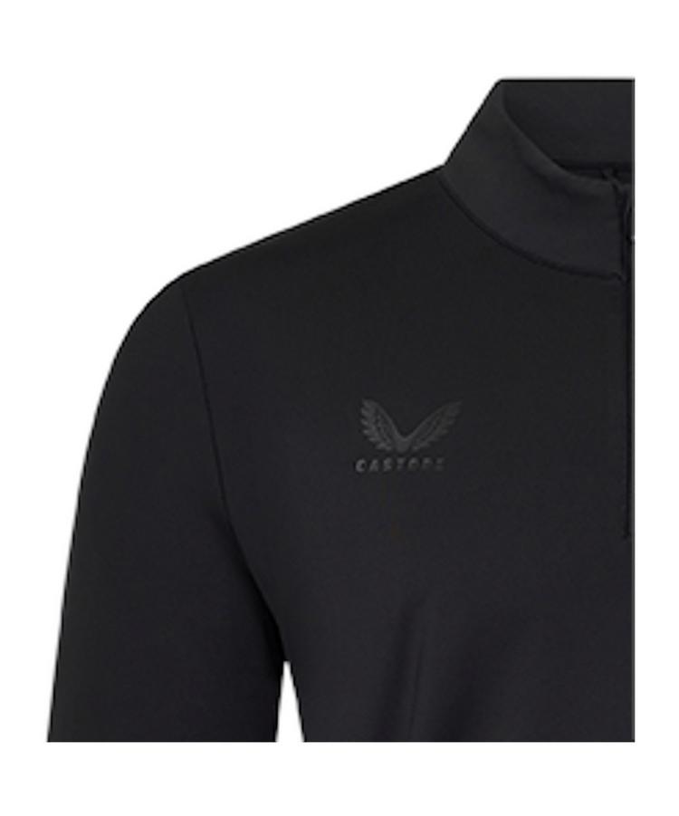 Castore Castore 1/4 Zip Sweatshirt Funktionssweatshirt - schwarz - 0 | SportScheck