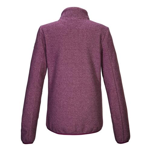 Rückansicht von KILLTEC KOW 215 GRLS KNTFLC JCKT Fleecejacke Kinder Rose4034