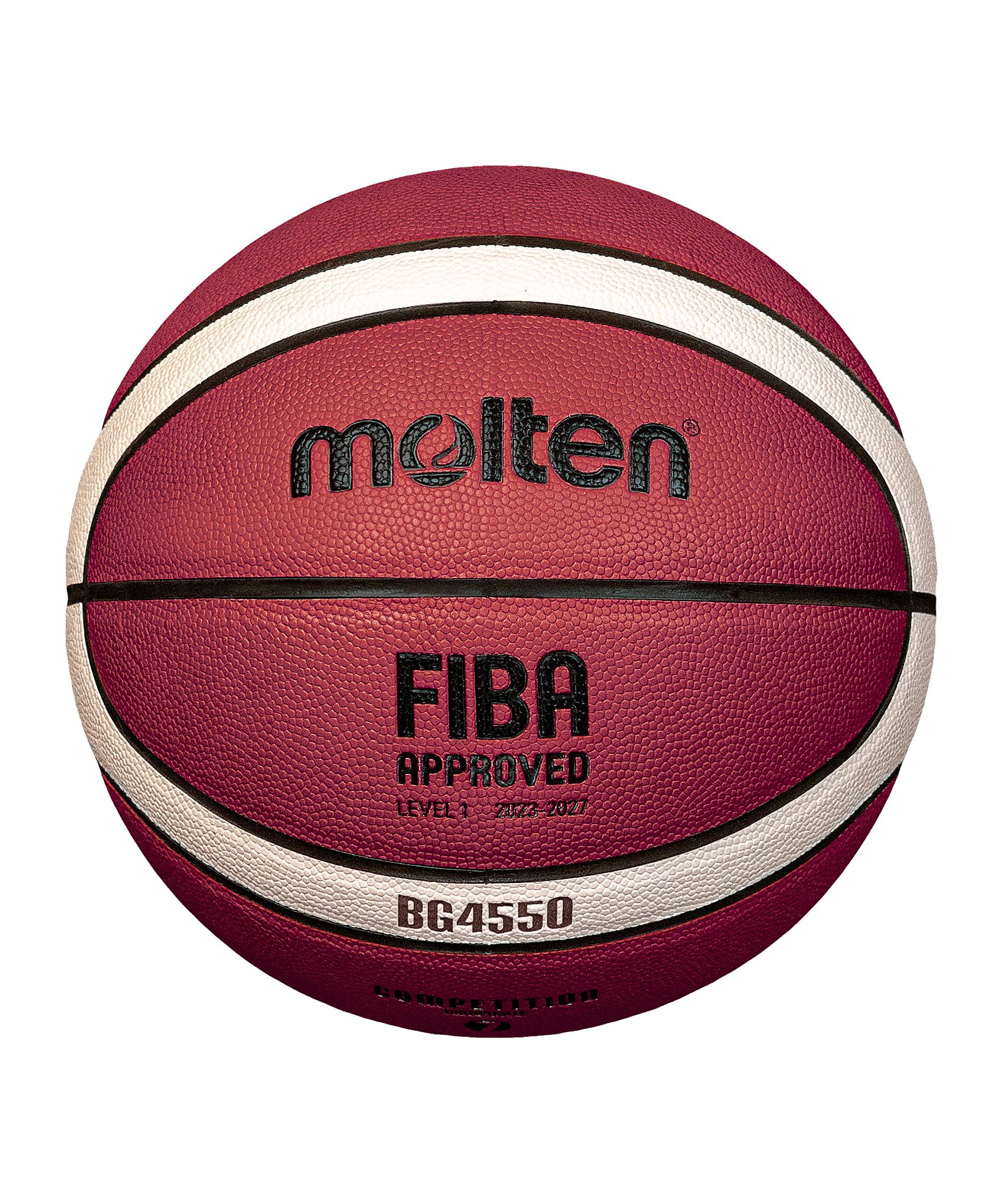 MOLTEN B7G4550 Basketball Spielball Basketball - orange