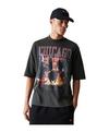 New Era NBA Washed Graphic Chicago Bulls T-Shirt T-Shirt Herren - grau