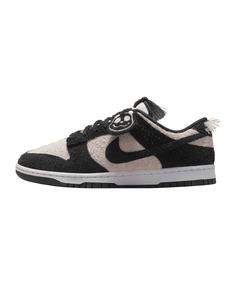Nike Dunk Low Retro Weiß Sneaker Herren weissschwarz