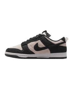 Rückansicht von Nike Dunk Low Retro Weiß Sneaker Herren weissschwarz
