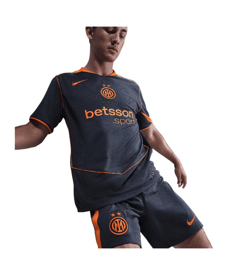 Nike Nike Inter Mailand Short 3rd 2025/2026 Fu&szlig;ballshorts Herren - blauorange - 2 | SportScheck