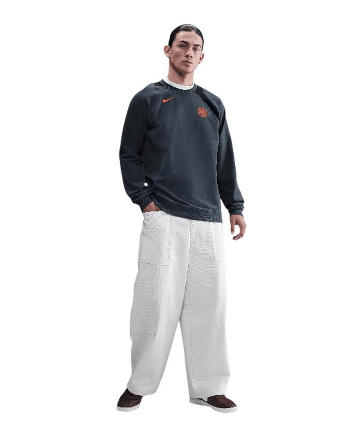 Nike Nike Inter Mailand T90 Sweatshirt Funktionssweatshirt Herren - blauorange - 0 | SportScheck