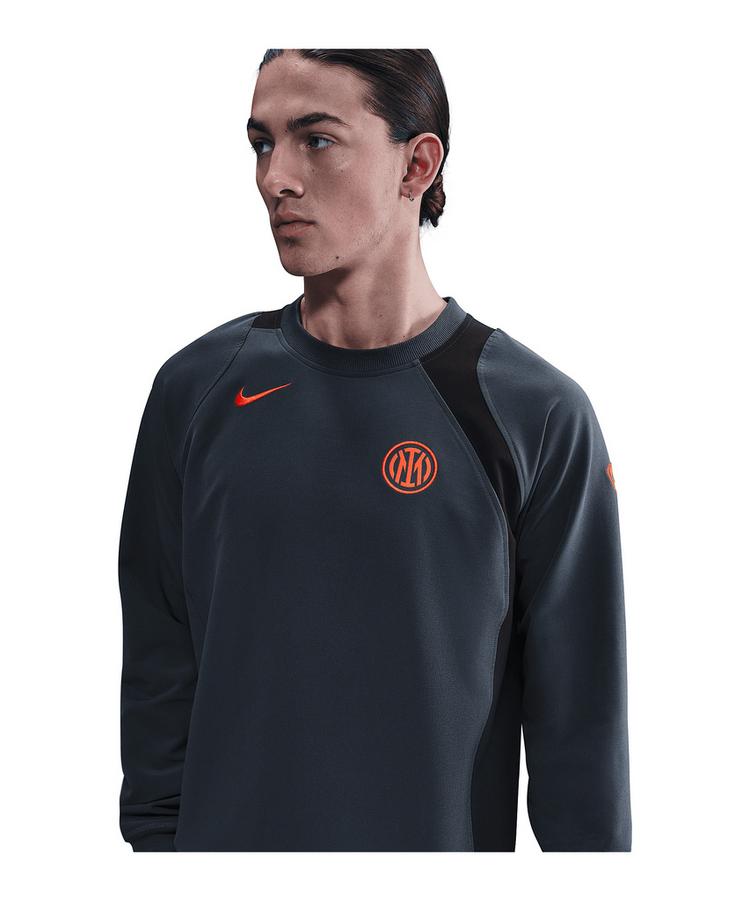 Nike Nike Inter Mailand T90 Sweatshirt Funktionssweatshirt Herren - blauorange - 0 | SportScheck