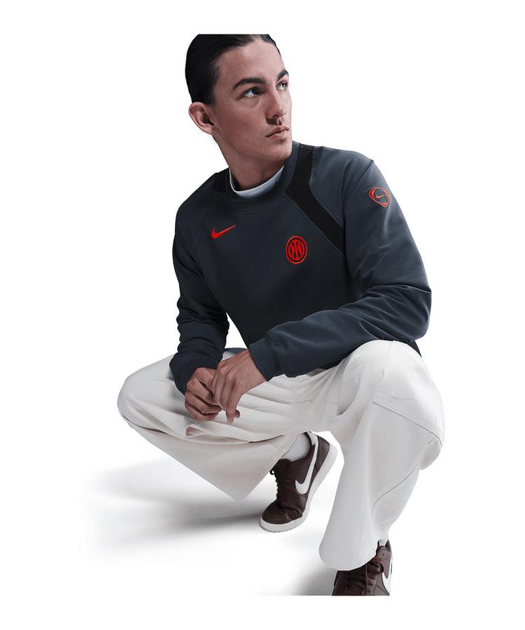 Nike Nike Inter Mailand T90 Sweatshirt Funktionssweatshirt Herren - blauorange - 2 | SportScheck