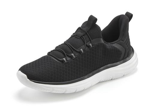 Rückansicht von John Devin Sneaker Sneaker schwarz