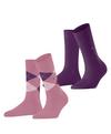 Burlington Everyday Mix SO 2-Pack Socken Damen - english rose (8731)