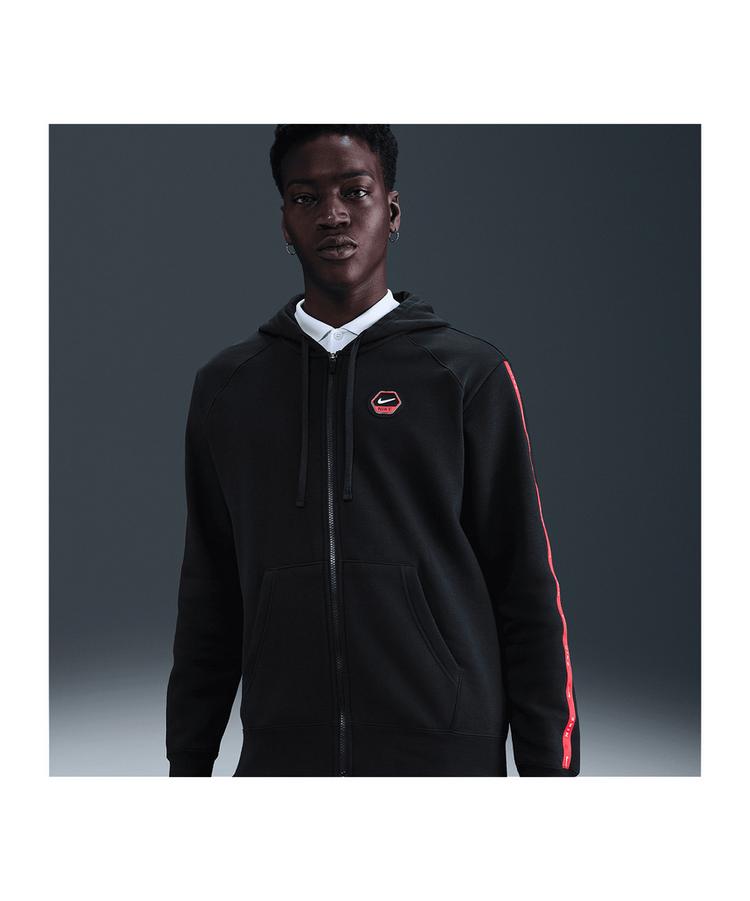 Nike Nike NSW Club Kapuzenjacke Sweatjacke Herren - schwarz - 0 | SportScheck