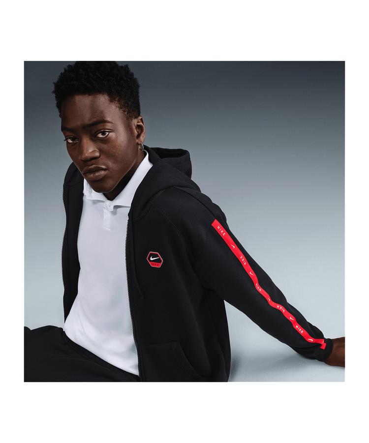 Nike Nike NSW Club Kapuzenjacke Sweatjacke Herren - schwarz - 2 | SportScheck