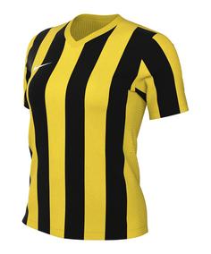 Nike Stripe Divison V Trikot Damen Fußballtrikot Damen gelbschwarz