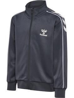 Rückansicht von hummel hmlTRACK TRACKSUIT Trainingsanzug Kinder EBONY