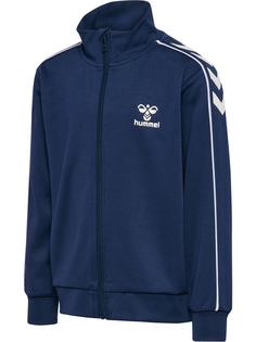 Rückansicht von hummel hmlTRACK TRACKSUIT Trainingsanzug Kinder DRESS BLUES