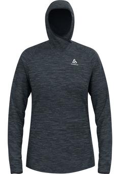 Odlo Laufhoodie Damen black melange(60008)