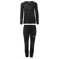 Uhlsport Prediction Junior Torwart Set Kinder - schwarz