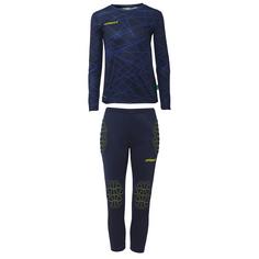 Uhlsport Prediction Junior Torwart Set Kinder marine