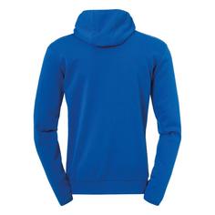 Rückansicht von Uhlsport ESSENTIAL HOOD Kapuzenjacke Kinder azurblau