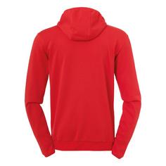 Rückansicht von Uhlsport ESSENTIAL HOOD Kapuzenjacke Kinder rot