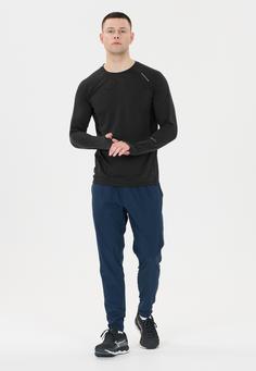 Rückansicht von Endurance Jonnik Laufshirt Herren 1001 Black