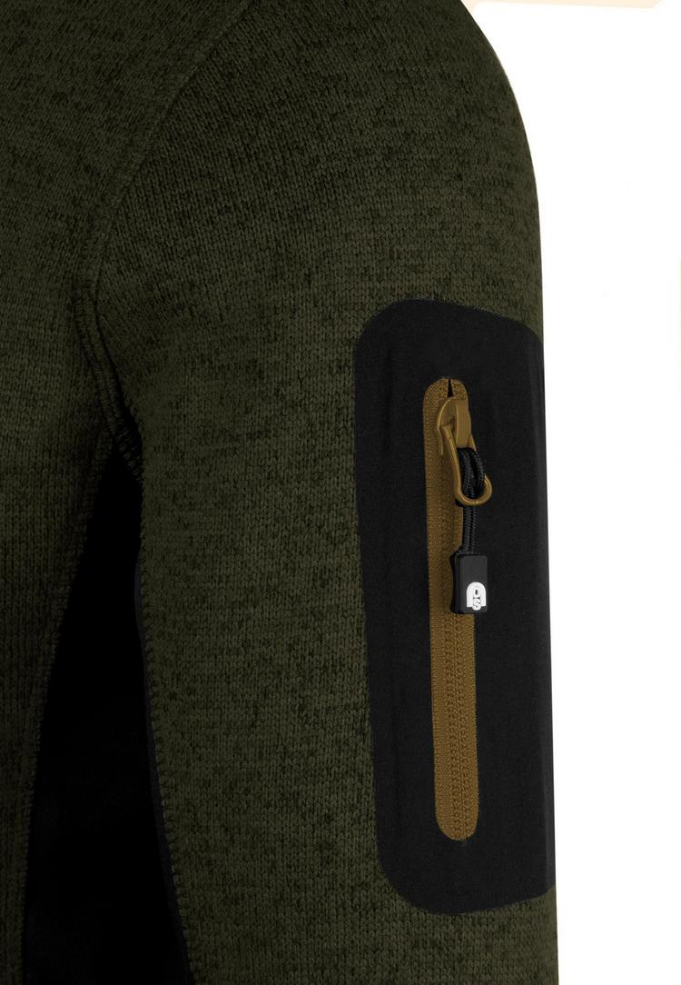 normani Outdoor Sports normani Outdoor Sports Wapusk Strickjacke Herren - Oliv - 0 | SportScheck