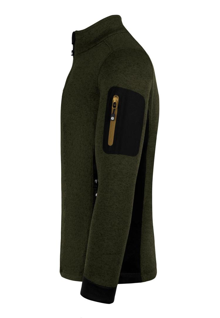 normani Outdoor Sports normani Outdoor Sports Wapusk Strickjacke Herren - Oliv - 3 | SportScheck