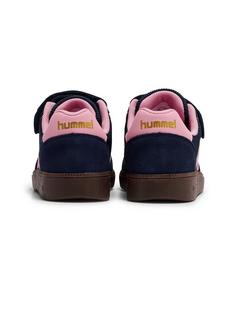 Rückansicht von hummel Sneaker Kinder BLACK IRIS/PINK