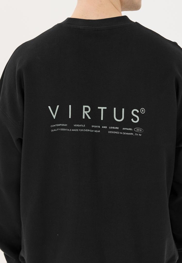 Virtus Virtus Kallan Sweatshirt Herren - 1001 Black - 2 | SportScheck