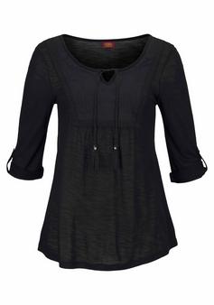 Buffalo Strandshirt T-Shirt Damen schwarz