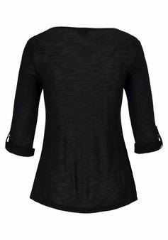 Rückansicht von Buffalo Strandshirt T-Shirt Damen schwarz