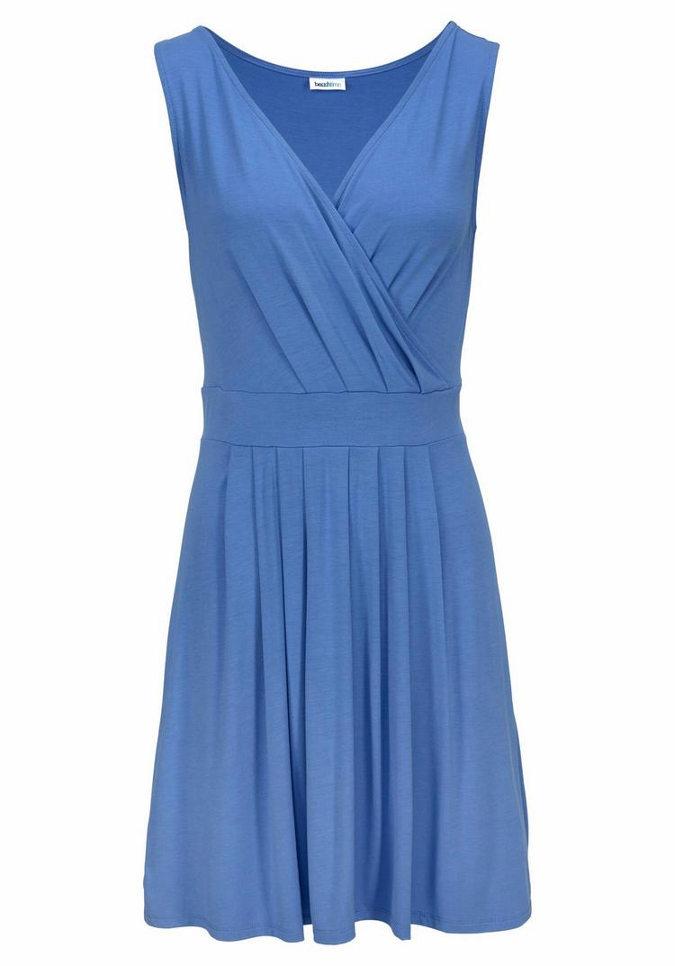 BEACH TIME BEACH TIME Jerseykleid Jerseykleid Damen - blau - 2 | SportScheck