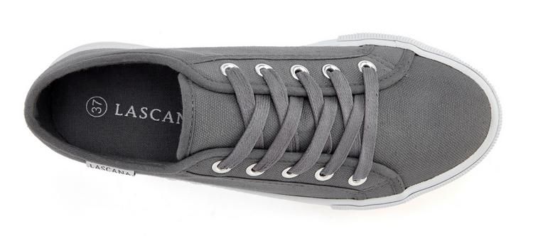 Lascana Lascana Sneaker Sneaker Damen - anthrazit - 3 | SportScheck