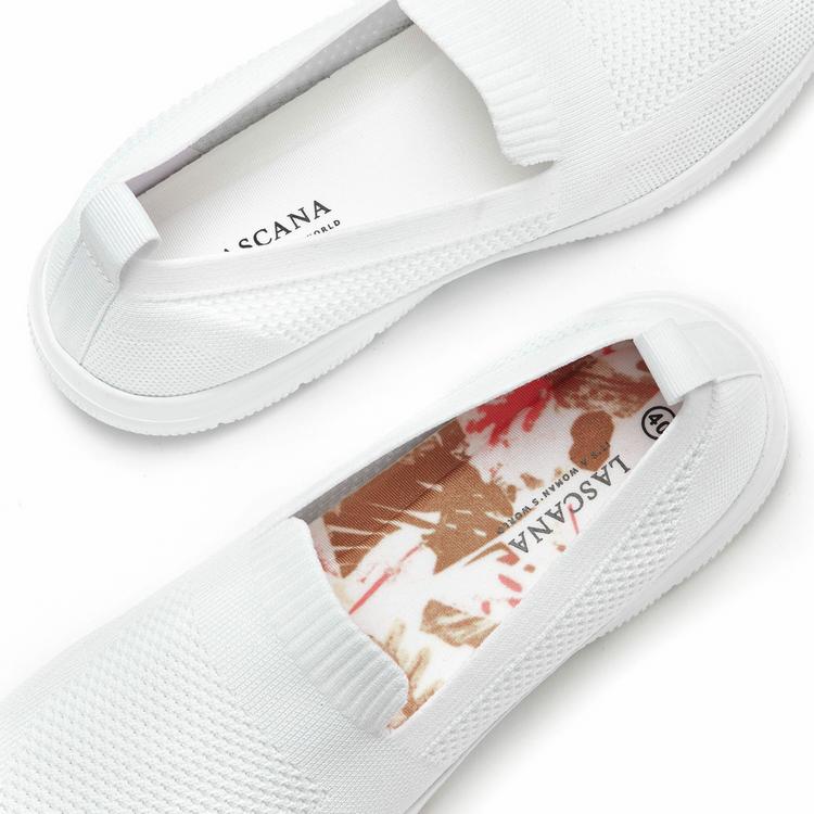Lascana Lascana Slipper Slipper Damen - wei&szlig; - 4 | SportScheck