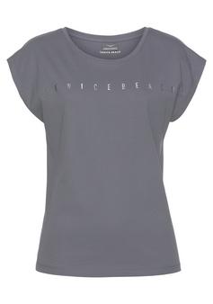 VENICE BEACH Kurzarmshirt T-Shirt Damen grau