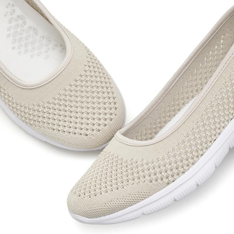 Lascana Lascana Ballerina Barefoot Schuhe Damen - beige - 1 | SportScheck