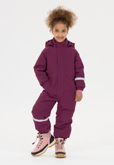 Rückansicht von ZigZag 'Vally' Schneeanzug Kinder 4078 Dark Purple