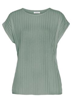 Lascana Kurzarmshirt T-Shirt Damen khaki