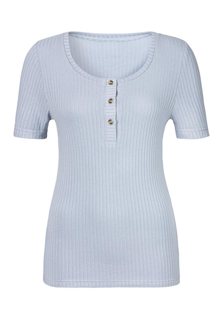 Lascana Lascana T-Shirt T-Shirt Damen - hellblau - 0 | SportScheck