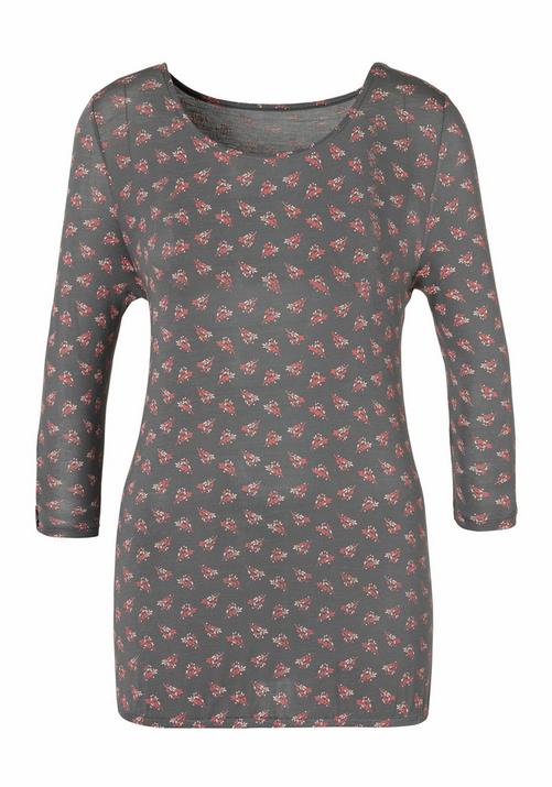 Lascana 3/4-Arm-Shirt Longshirt Damen