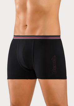 Rückansicht von Bench Boxer Boxershorts Herren schwarz